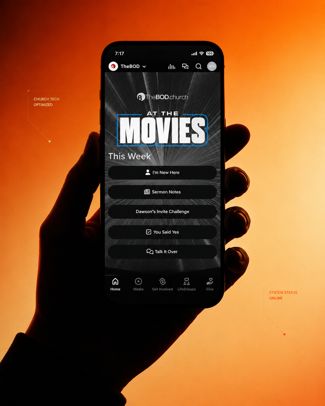TheBOD Church Subsplash church app